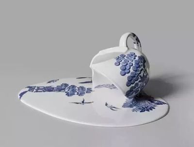 陶瓷融化的瞬间 不听话画家的颠覆之作“熔瓷之美”